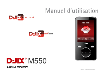 D-JIX M550 Mode d'emploi | Fixfr