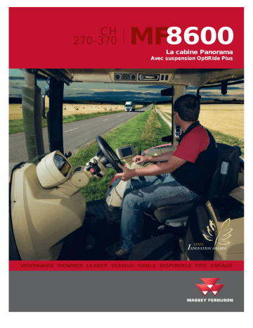 Manuel du propriétaire | MASSEY FERGUSON 8600 Manuel utilisateur | Fixfr