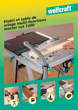 Wolfcraft MASTER CUT 1200 Manuel utilisateur