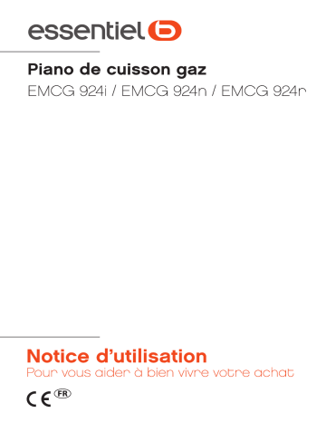 Manuel du propriétaire | ESSENTIELB ECI601ECI601B Manuel utilisateur | Fixfr