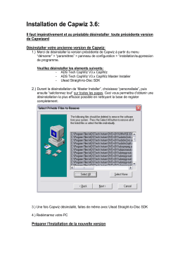 ADS Tech CAPWIZ 3.6.1 Manuel utilisateur