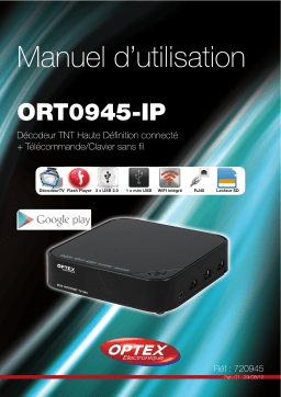 Optex OR945-IP Manuel utilisateur
