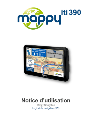 Mode d'emploi | MAPPY iti 390 Manuel utilisateur | Fixfr