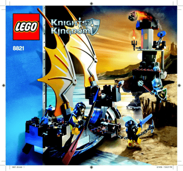Guide d'installation | Lego 8821 Rogue Knight Battleship Manuel utilisateur | Fixfr