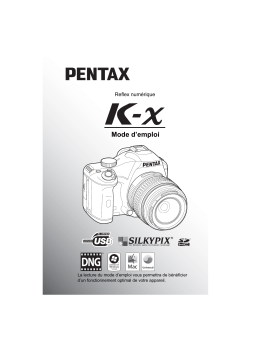 Pentax Série K-X Mode d'emploi