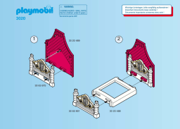 Playmobil 3020 Manuel utilisateur