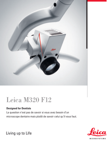 Manuel du propriétaire | Leica M320 F12 Manuel utilisateur | Fixfr