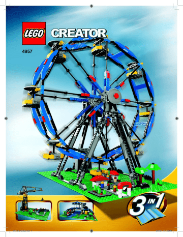 Guide d'installation | Lego 4957 Ferris Wheel Manuel utilisateur | Fixfr