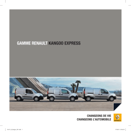 Renault KANGOO EXPRESS Manuel utilisateur