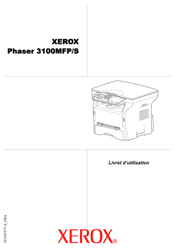 Xerox 3100MFP Phaser Mode d'emploi