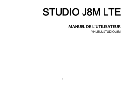 Blu Studio J8M LTE Manuel du propriétaire