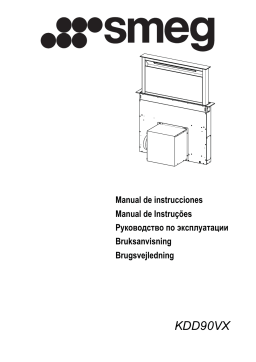 Smeg KDD80VX Manuel utilisateur