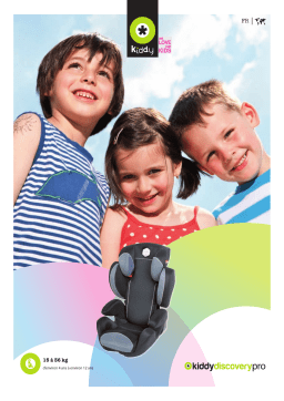 kiddy DISCOVERY PRO Manuel utilisateur