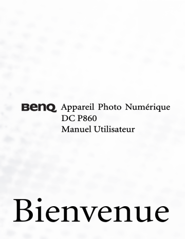 Benq Série DC DC P860 Manuel utilisateur | Fixfr