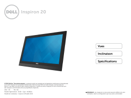 Dell Inspiron 3043 desktop spécification