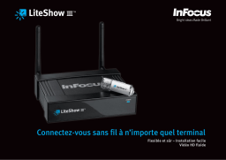 Infocus LiteShow III Manuel utilisateur