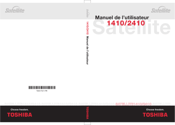 Manuel du propriétaire | Toshiba SATELLITE 1410 Manuel utilisateur | Fixfr