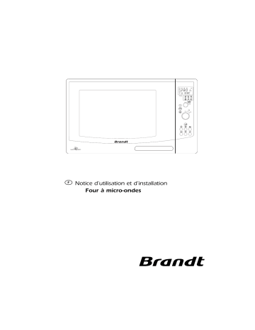 Manuel du propriétaire | Brandt C3270WF1 Manuel utilisateur | Fixfr