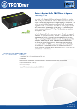 Trendnet TPE-TG44g Manuel utilisateur