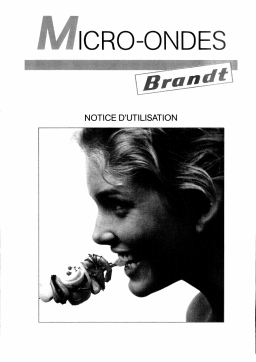 Brandt MB1021 Manuel utilisateur