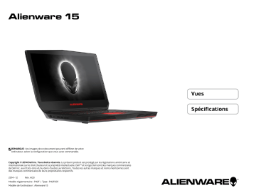 Alienware 15 laptop spécification | Fixfr