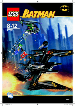 Lego 7782 The Batwing: The Joker's Aerial Assault Manuel utilisateur