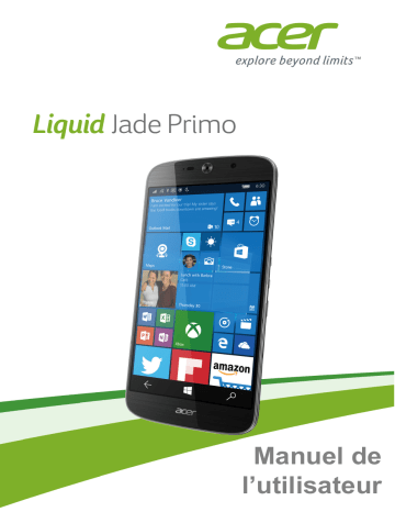 Manuel du propriétaire | Acer Liquid Jade Primo Manuel utilisateur | Fixfr