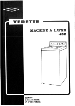 Vedette V482 Manuel utilisateur