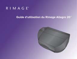 Rimage Allegro 20 Mode d'emploi