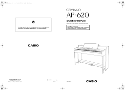 Casio CELVIANO AP 620 Manuel utilisateur