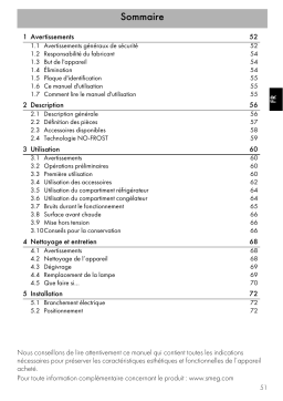 Smeg FAB50LPB Manuel utilisateur