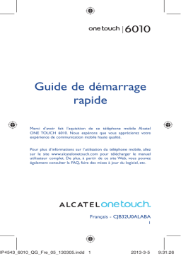 Alcatel Star 6010 Manuel utilisateur