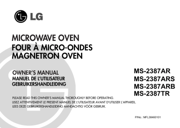 LG MS-2387AR Manuel du propriétaire | Fixfr
