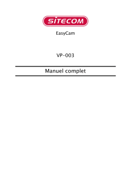 Sitecom VP-003 Manuel utilisateur