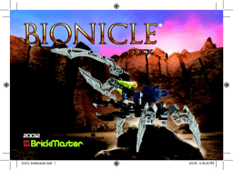 Lego 20012 2009 BM Bionicle SEP Manuel utilisateur