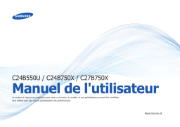 Samsung C27B750X Manuel utilisateur