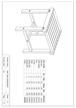 Vifah Malibu 2-Piece Wood Outdoor Chaise Lounge Guide d'installation