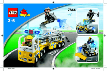 Guide d'installation | Lego 7844 Rescue Truck Manuel utilisateur | Fixfr
