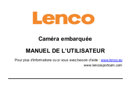 Lenco Sportcam 100 Manuel utilisateur