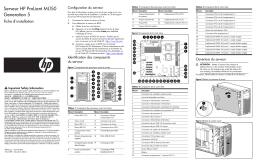 HP PROLIANT ML150 G5 SERVER Manuel utilisateur