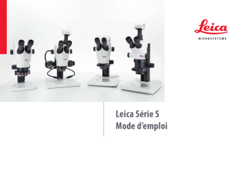 Leica Microsystems S9 E Stereo Microscopes & Macroscopes Manuel utilisateur | Fixfr