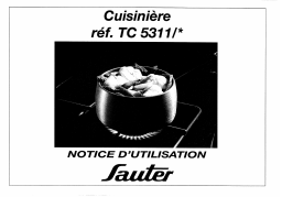 sauter TC5311 Manuel utilisateur