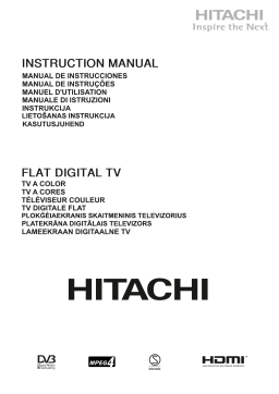 Hitachi 49HBT62 Manuel utilisateur