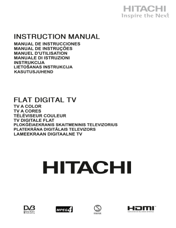 Manuel du propriétaire | Hitachi 49HBT62 Manuel utilisateur | Fixfr