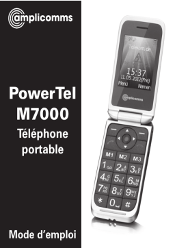 Amplicomms PowerTel M7000 Manuel utilisateur