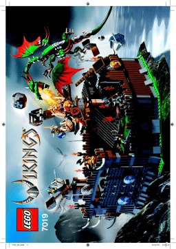 Lego 7019 Viking Fortress against the Fafnir Drago Manuel utilisateur