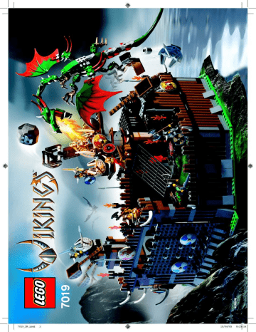 Guide d'installation | Lego 7019 Viking Fortress against the Fafnir Drago Manuel utilisateur | Fixfr