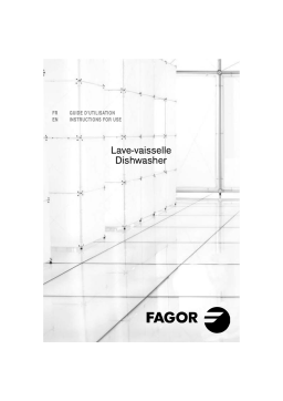 Fagor FDW200WE Manuel utilisateur