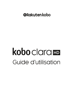 Kobo Clara HD Manuel utilisateur