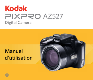 Mode d'emploi | Kodak PixPro AZ-527 Manuel utilisateur | Fixfr